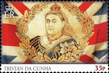 60th Anniversary of the Coronation of Queen Elizabeth II, 35p stamp, Queen Victoria