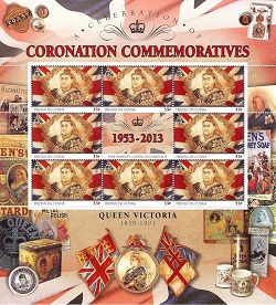 60th Anniversary of the Coronation of Queen Elizabeth II, 35p stamp, Queen Victoria