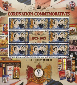 60th Anniversary of the Coronation of Queen Elizabeth II, £1.50 stamp, Queen Elizabeth II