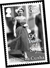 Queen Elizabeth at 90 stamp