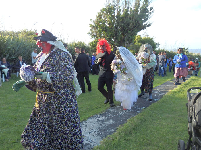 Okalolie bride and groom