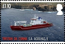 Maiden Voyage of SA Agulhas II: £1.10 - Agulhas II