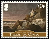 Augustus Earle stamp