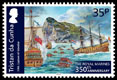 350th Anniversary of the Royal Marines, 35p stamp
