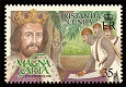Magna Carta, King John, 35p stamp