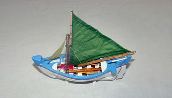 Model longboat