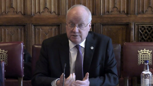 Chris during the session.