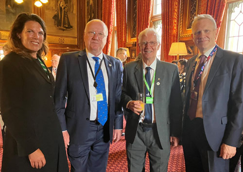 Chris and John spoke with deputy Speaker Caroline Nokes MP and FCDO Overseas Territories Director Robbie Bulloch