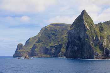 View of Inaccessible Island from the Seabourn Sojourn.