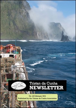 Tristan da Cunha Newsletter, Ferbruary 2021, Cover