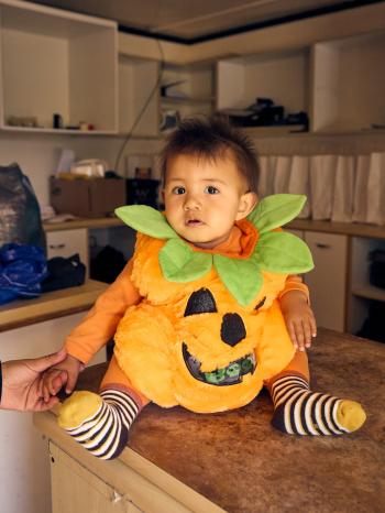 Baby Halloween Pumpkin