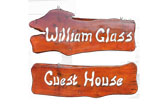 William Glass Guest House - sign