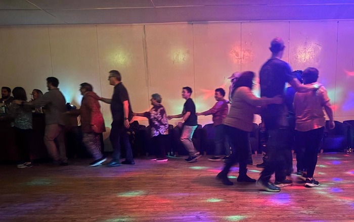 The Pillow Dance in Prince Philip Hall.