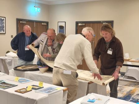 The Groen/Green family display raised a lot of interest. Photos: Peter Millington