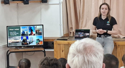 Engineer from the Hondius, who talked about life in the engine room