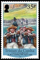Bicentenary of the British Garrison 1816 - 2016, 35p stamp