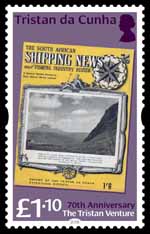 Front cover of a South African shipping magazine in which the venture was reported