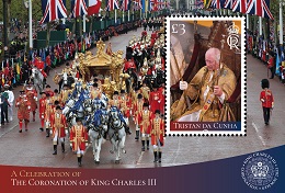 Coronation of King Charles III: Souvenir sheetlet