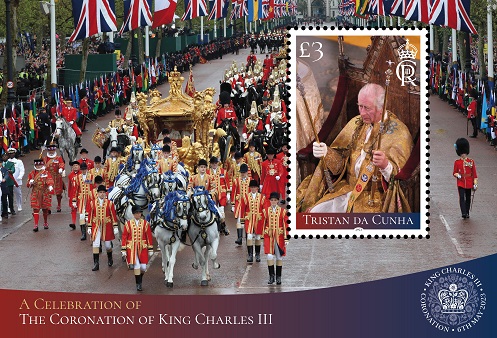 Coronation of King Charles III: Souvenir sheetlet