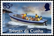 200th Anniversary of RNLI, Part 2 - Tristan Rescue Boats, 85p