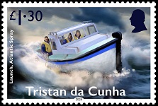 200th Anniversary of RNLI, Part 2 - Tristan Rescue Boats, £1.30