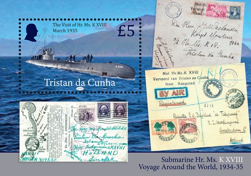 Visit of the Submarine Hr.Ms. K-XVIII, 1935, £5.00