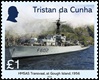 Gough Island Meteorological Station Part 1, £1.00 - HMSAS Transvaal at Gough Island, 1956 Gough Island Meteorological Station Part 1, £1.00 - HMSAS Transvaal at Gough Island, 1956