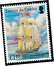 HMS Penguin stamp