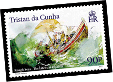 MV Pequina stamp