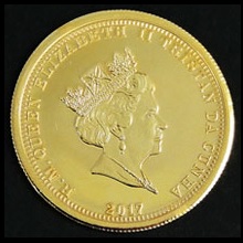 Tristan da Cunha coin - obverse
