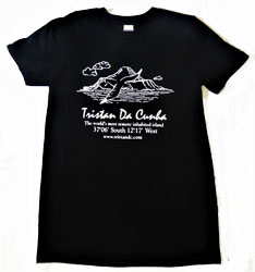 CC11 - Short-sleeved T-shirt: Remotest Island Design: Black